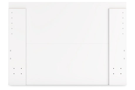 Onita White Full Platform Bed by Ashley at Eve Furniture