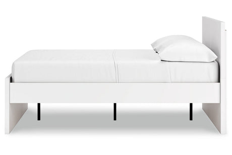Onita White Full Platform Bed by Ashley at Eve Furniture