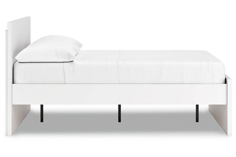 Onita White Full Platform Bed by Ashley at Eve Furniture
