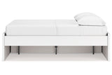 Onita White Full Storage Platform Base Bed with 2 Drawers by Ashley at Eve Furniture
