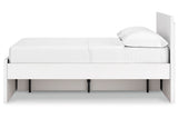 Onita White Full Storage Platform Bed with 2 Drawers by Ashley at Eve Furniture