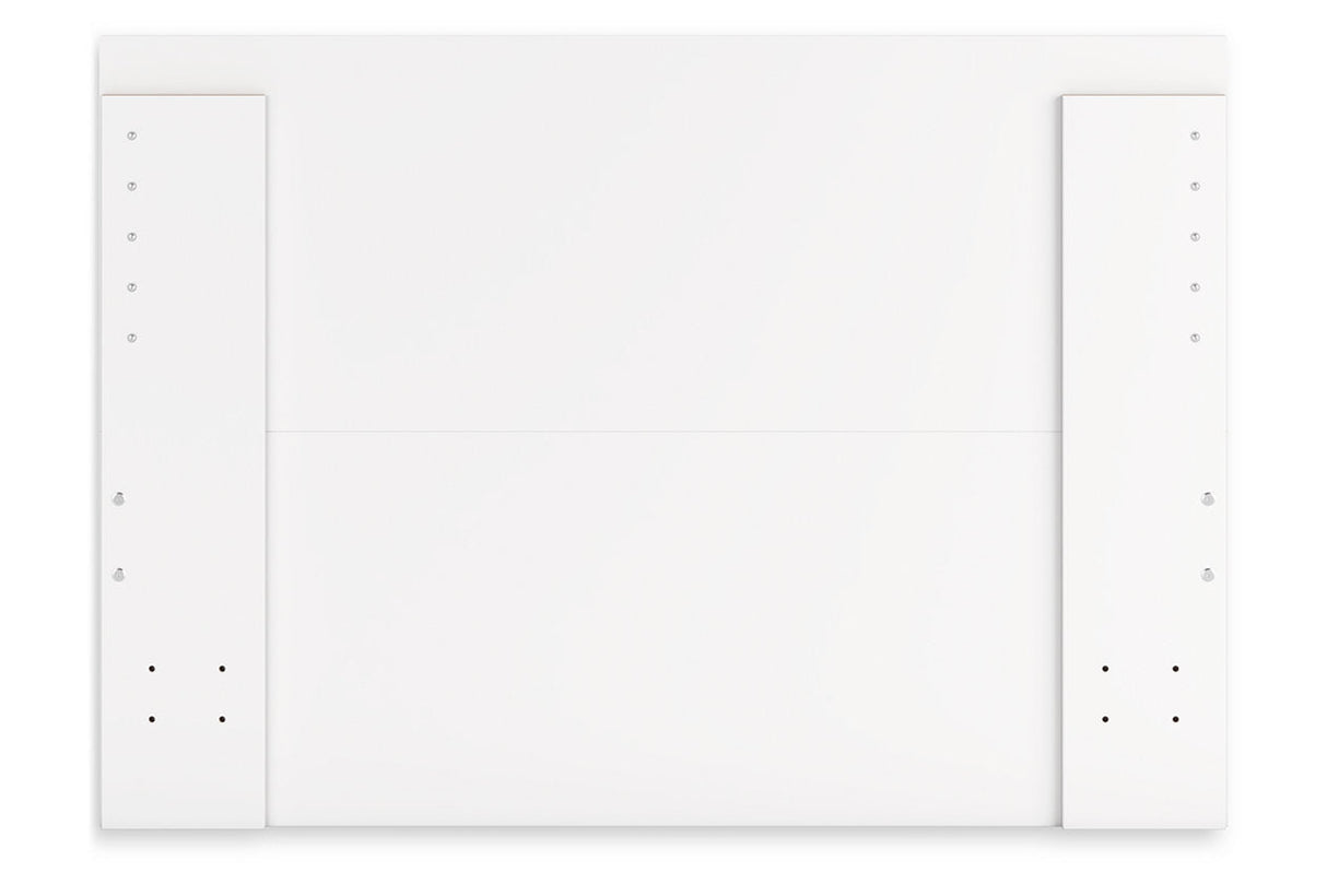 Onita White Full Storage Platform Bed with 4 Drawers by Ashley at Eve Furniture