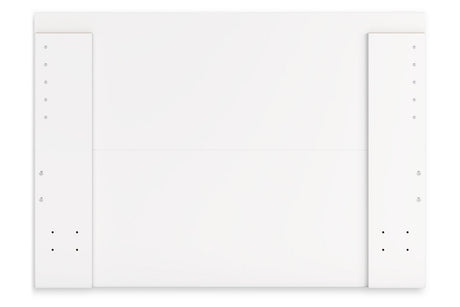 Onita White Full Storage Platform Bed with 4 Drawers by Ashley at Eve Furniture