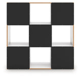Onita White Nine Cube Organizer by Ashley at Eve Furniture