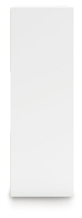 Onita White Nine Cube Organizer by Ashley at Eve Furniture