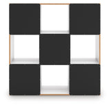 Onita White Nine Cube Organizer by Ashley at Eve Furniture