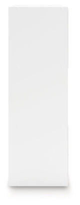 Onita White Nine Cube Organizer by Ashley at Eve Furniture