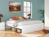 Onita White Platform Bedroom Set by Ashley at Eve Furniture