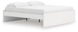 Onita White Platform Bedroom Set by Ashley at Eve Furniture