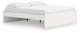 Onita White Platform Bedroom Set by Ashley at Eve Furniture