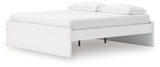 Onita White Platform Bedroom Set by Ashley at Eve Furniture