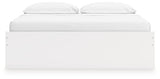 Onita White Platform Bedroom Set by Ashley at Eve Furniture