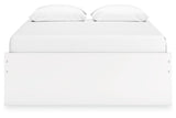 Onita White Queen Platform Base Bed by Ashley at Eve Furniture