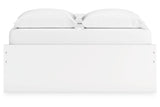 Onita White Queen Platform Base Bed by Ashley at Eve Furniture