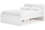 Onita White Queen Platform Bed by Ashley at Eve Furniture