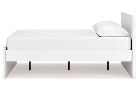 Onita White Queen Platform Bed by Ashley at Eve Furniture