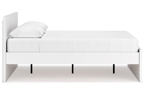 Onita White Queen Platform Bed by Ashley at Eve Furniture