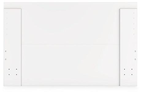 Onita White Queen Storage Platform Bed with 2 Drawers by Ashley at Eve Furniture