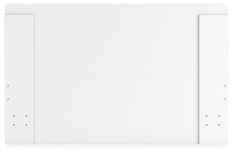 Onita White Queen Storage Platform Bed with 4 Drawers by Ashley at Eve Furniture