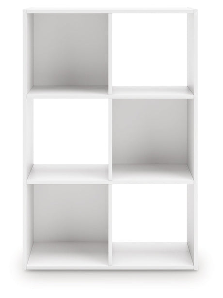 Onita White Six Cube Organizer by Ashley at Eve Furniture