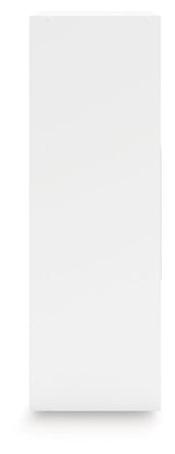 Onita White Six Cube Organizer by Ashley at Eve Furniture