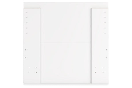 Onita White Twin Platform Bed by Ashley at Eve Furniture