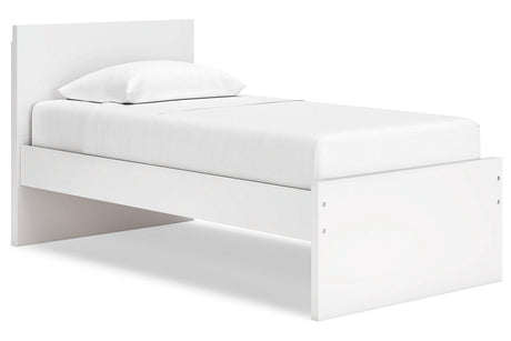 Onita White Twin Platform Bed by Ashley at Eve Furniture
