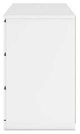 Onita White Dresser by Ashley at Eve Furniture