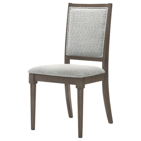 Onslow Dark Brown Dining Side Chair, Set of 2 by Coaster at Eve Furniture