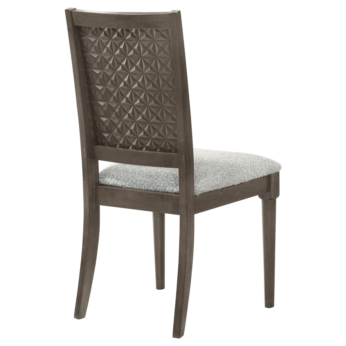 Onslow Dark Brown Dining Side Chair, Set of 2 by Coaster at Eve Furniture