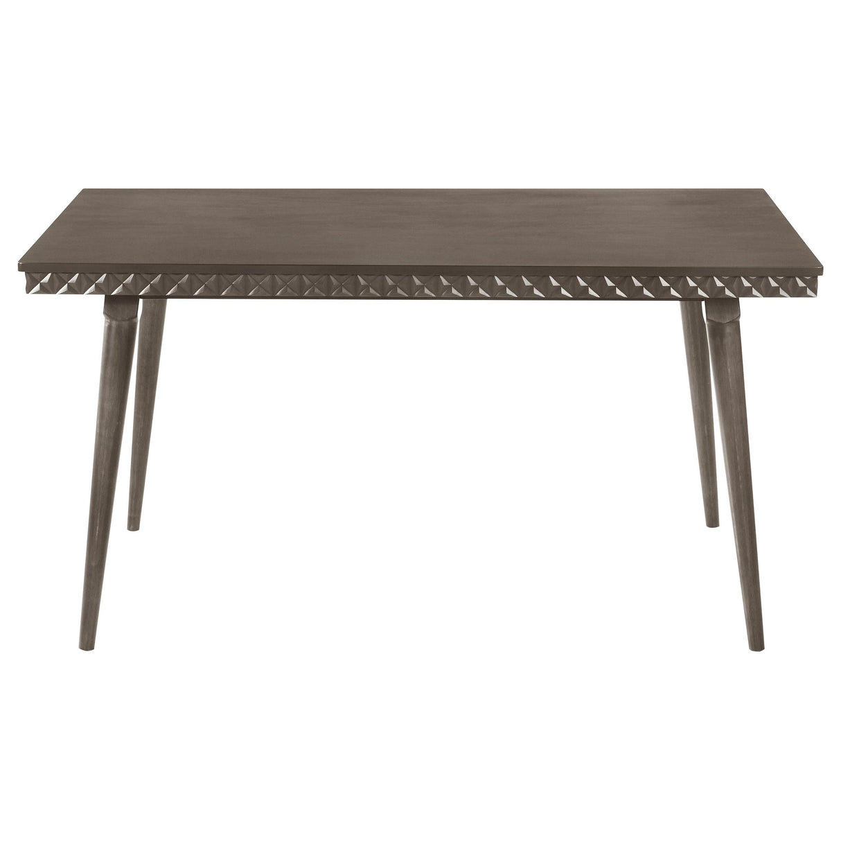 Onslow Dark Brown Rectangular Wood Dining Table by Coaster at Eve Furniture