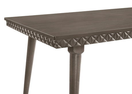 Onslow Dark Brown Rectangular Wood Dining Table by Coaster at Eve Furniture