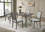 Onslow Dark Brown Rectangular Wood Dining Table by Coaster at Eve Furniture