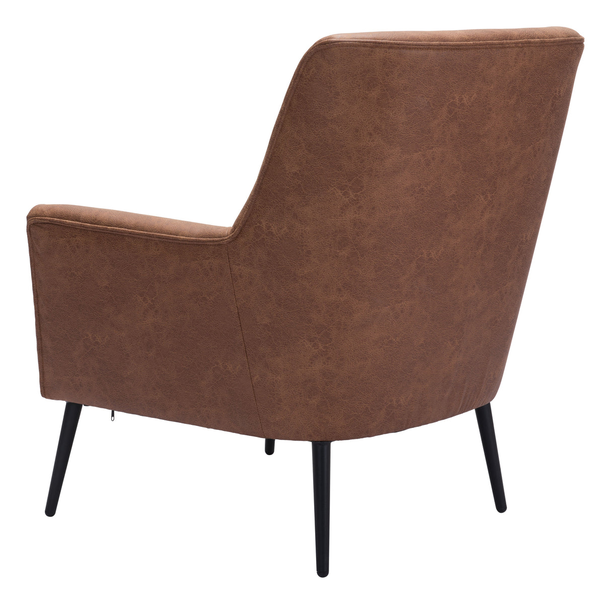 Ontario Vintage Brown Accent Chair by Zuomod at Eve Furniture