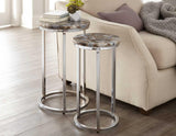 Onyx Agate Top Nesting Table by Steve Silver at Eve Furniture