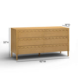 Oodle 62" 6-Drawer Dresser by TOV Furniture at Eve Furniture