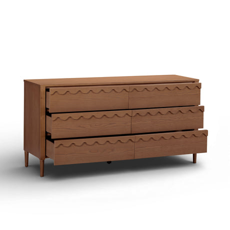 Oodle 62" 6-Drawer Dresser by TOV Furniture at Eve Furniture