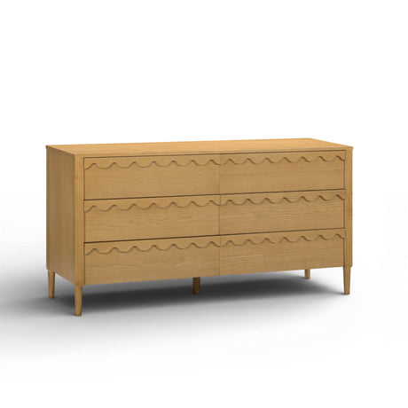 Oodle 62" 6-Drawer Dresser by TOV Furniture at Eve Furniture