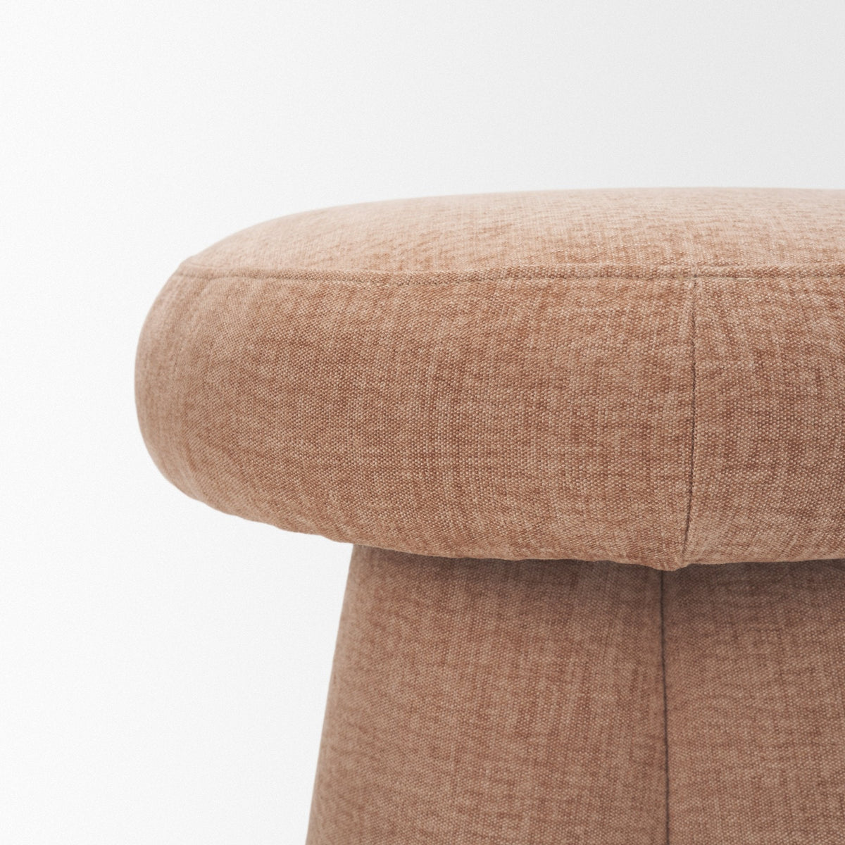 Oona Upholstered Ottoman | Sienna Fabric | 3 Legs by Mercana at Eve Furniture