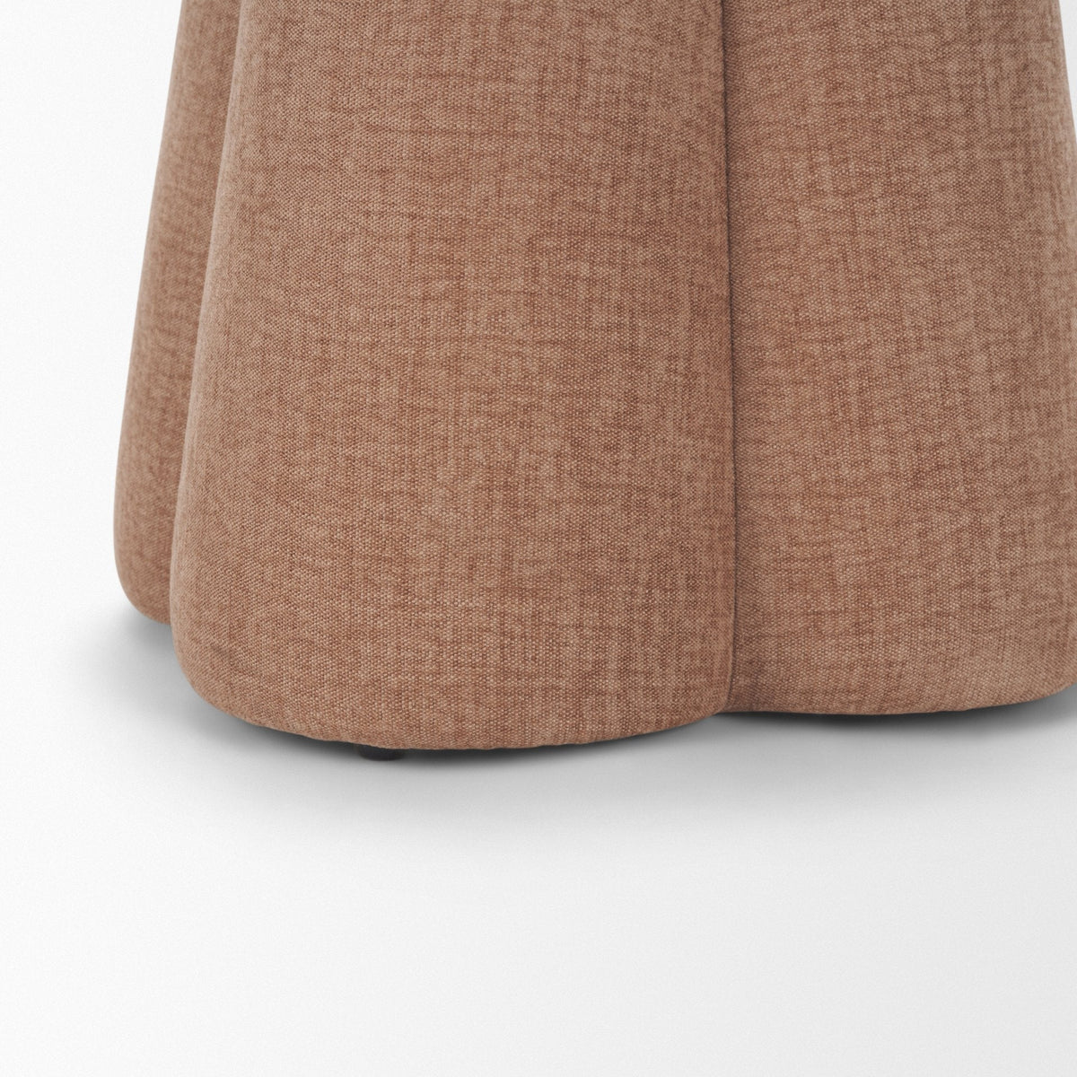 Oona Upholstered Ottoman | Sienna Fabric | 3 Legs by Mercana at Eve Furniture