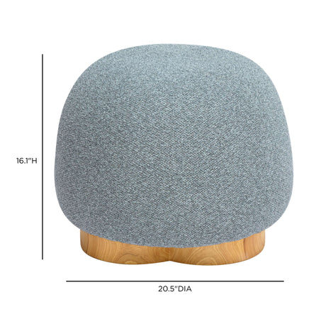 Oopa Swivel Ottoman by TOV Furniture at Eve Furniture