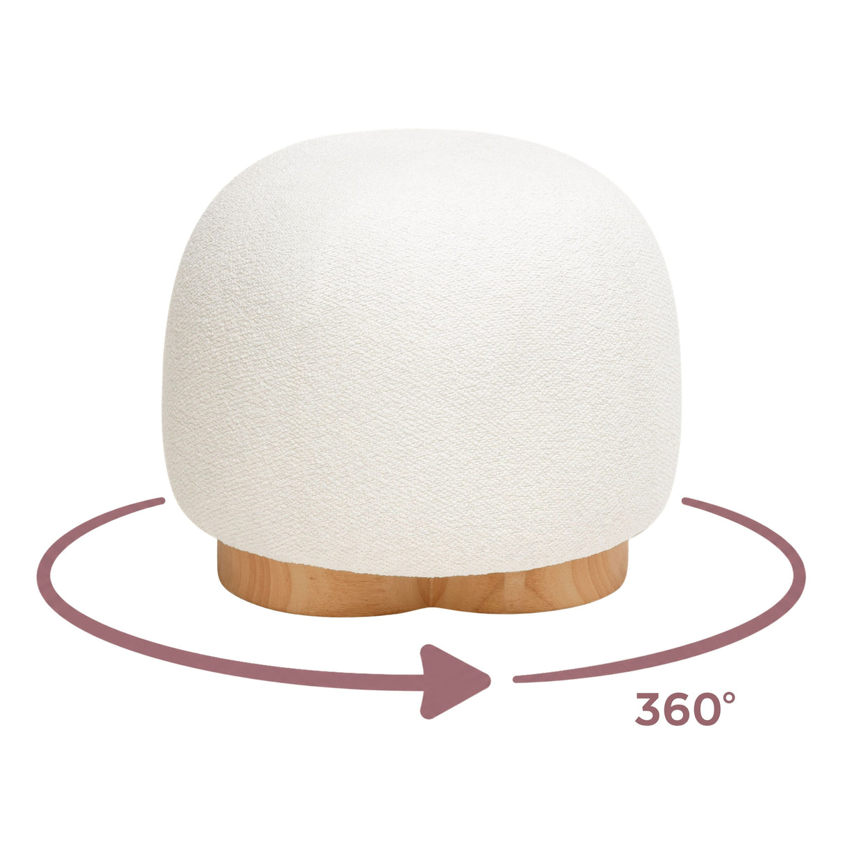 Oopa Swivel Ottoman