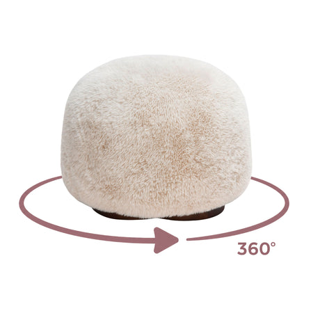 Oopa Swivel Ottoman by TOV Furniture at Eve Furniture