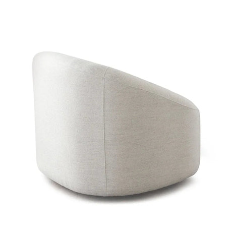Opal Oat Fabric Swivel Contoured Arm Chair by Diamond Sofa at Eve Furniture