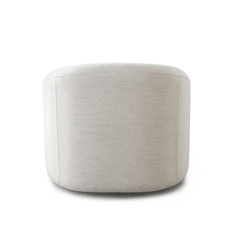 Opal Oat Fabric Swivel Contoured Arm Chair by Diamond Sofa at Eve Furniture