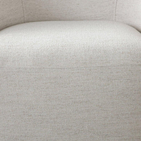 Opal Oat Fabric Swivel Contoured Arm Chair by Diamond Sofa at Eve Furniture
