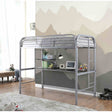 Opal Silver Twin Loft Bed by Furniture of America at Eve Furniture
