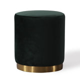 Opal Velvet Ottoman by TOV Furniture at Eve Furniture