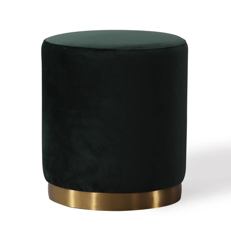 Opal Velvet Ottoman by TOV Furniture at Eve Furniture