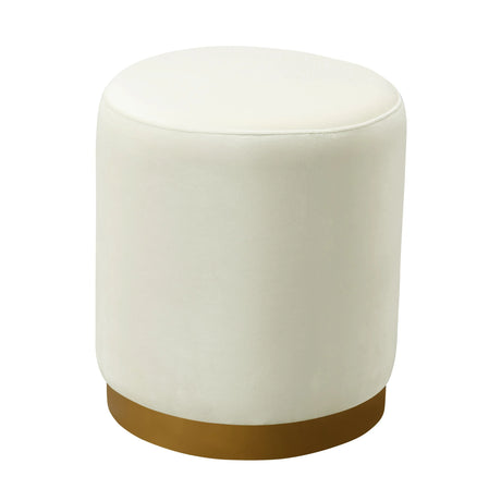 Opal Velvet Ottoman by TOV Furniture at Eve Furniture